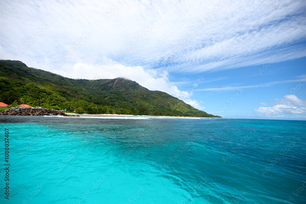 Scenery of Seychelles in the South Indian Ocean Scenery of Seychelles in the South Indian Ocean