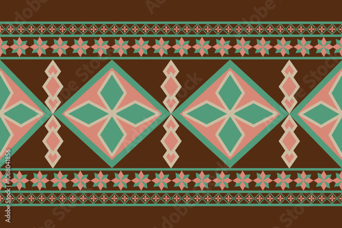 Tribal fabric patterns, native culture