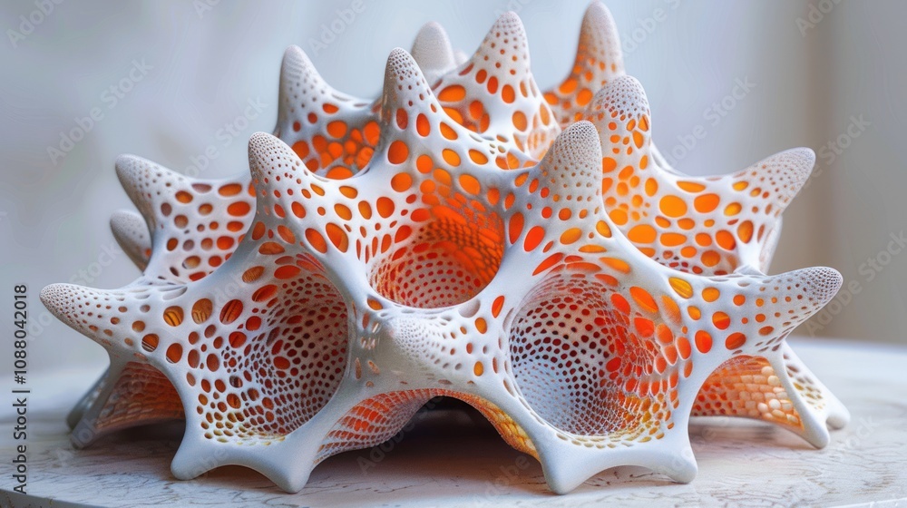 A captivating image of a 3D model of a nanoscale structure, with intricate patterns and designs, representing the potential of nanotechnology in materials science and engineering A captivating image of a 3D model of a nanoscale structure, with intricate patterns and designs, representing the potential of nanotechnology in materials science and engineering