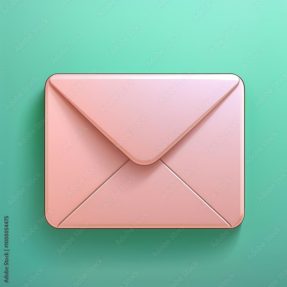 email icon 3d illustration isolated on white background - email icon 3d illustration isolated on white background -