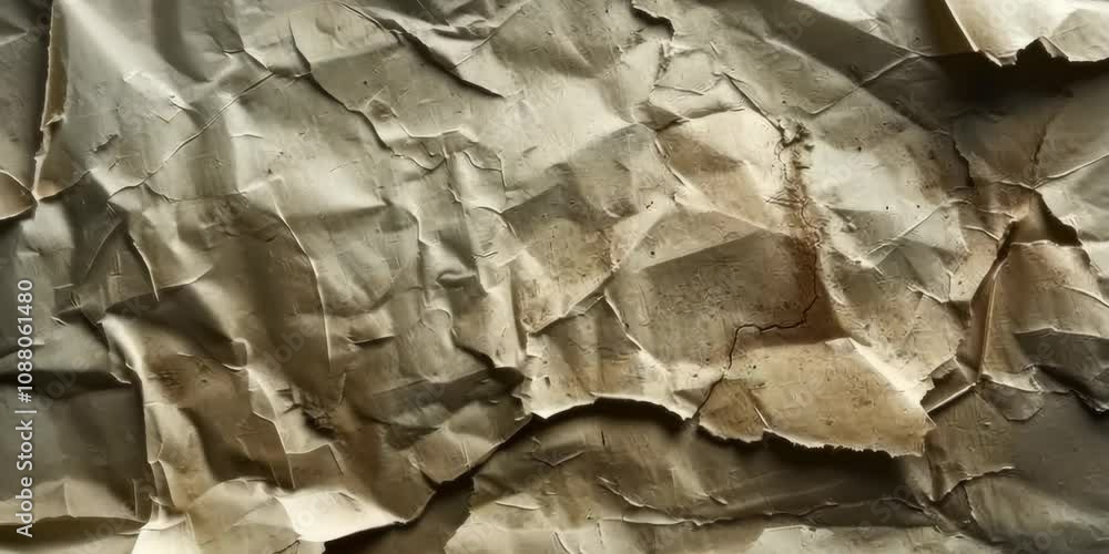 Distressed paper with glue residues, tactile texture, 4K Video Distressed paper with glue residues, tactile texture, 4K Video
