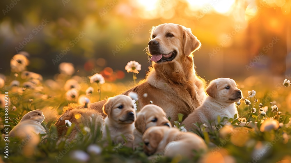 golden retriever puppy playing in the grass golden retriever puppy playing in the grass