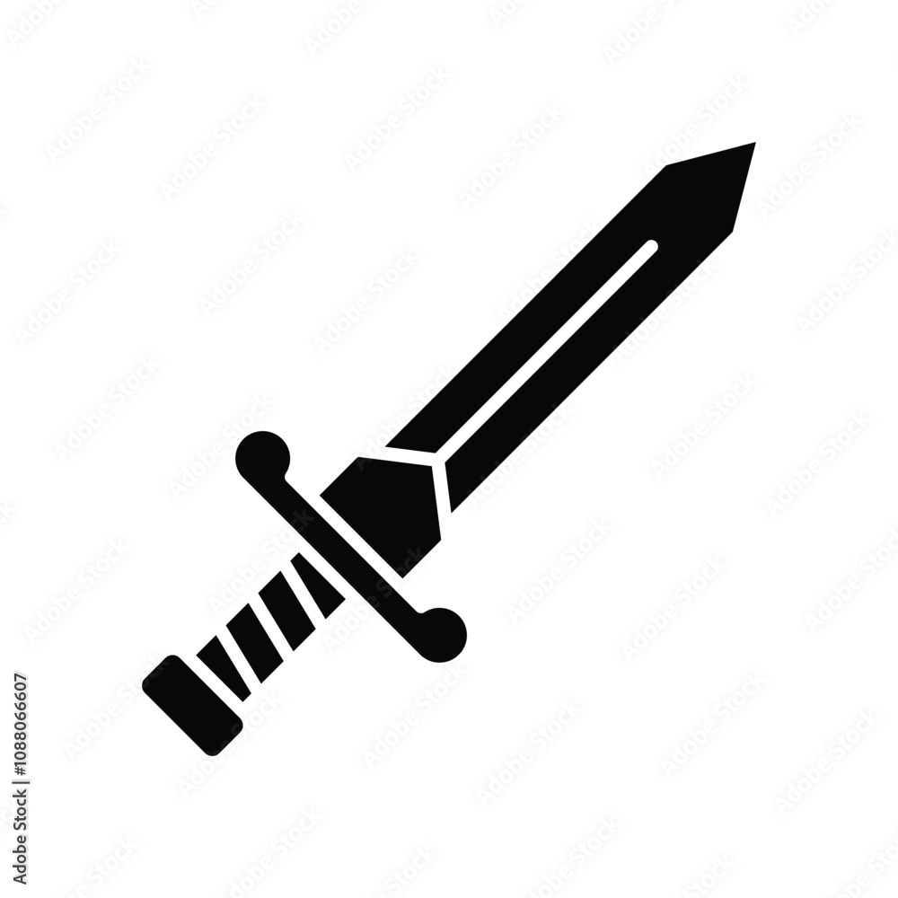 sword icon vector design template simple and clean sword icon vector design template simple and clean