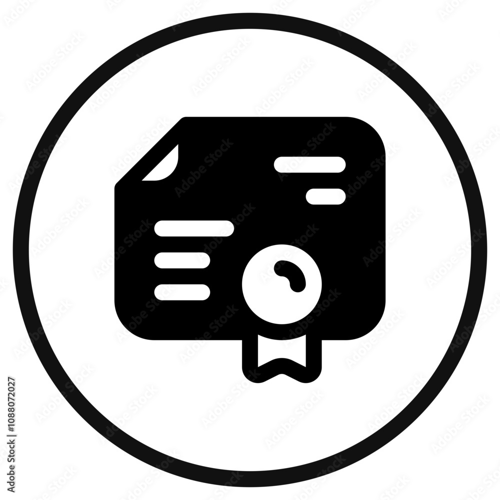 Editable diploma, certificate, acknowledgment vector icon. Education, business, profession. Part of a big icon set family. Perfect for web and app interfaces, presentations, infographics, etc Editable diploma, certificate, acknowledgment vector icon. Education, business, profession. Part of a big icon set family. Perfect for web and app interfaces, presentations, infographics, etc