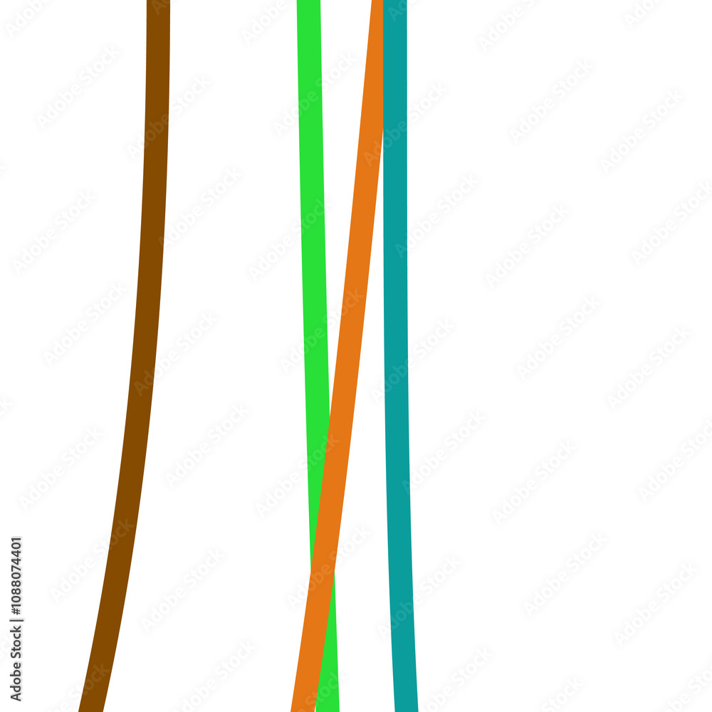 Abstract Colorful Lines Graphic Abstract Colorful Lines Graphic