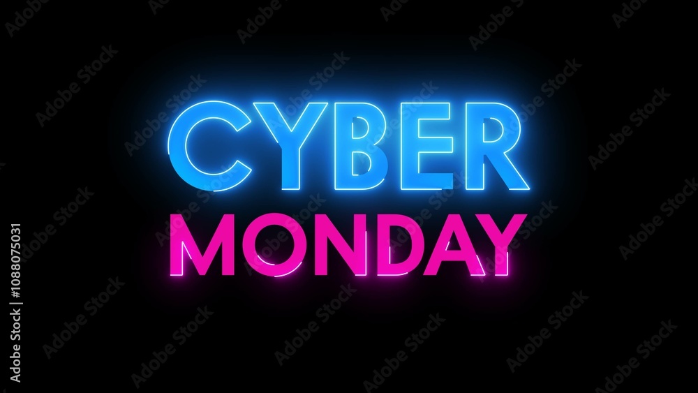 cyber monday neon template vektor background , cyber monday neon template vektor background ,