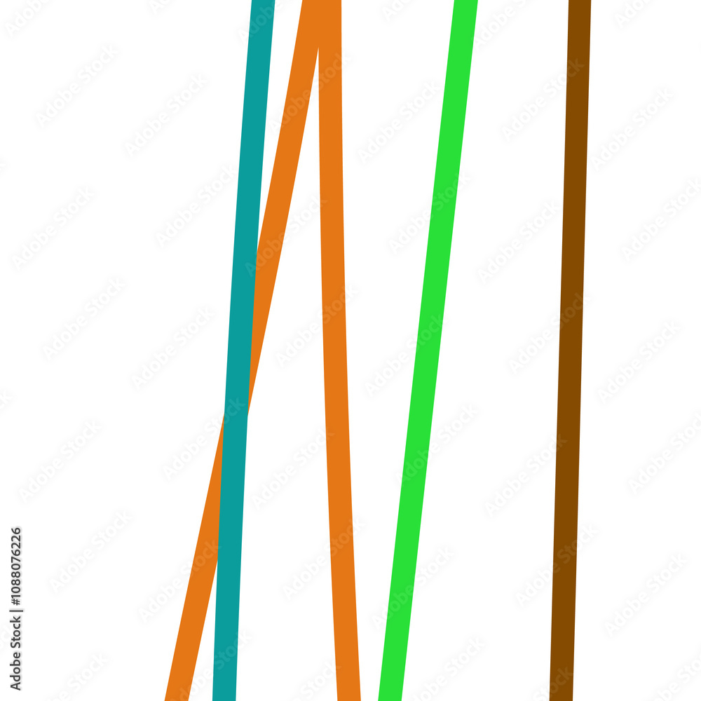 Abstract Colorful Lines Graphic Abstract Colorful Lines Graphic