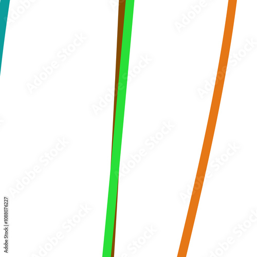 Abstract Colorful Lines Graphic