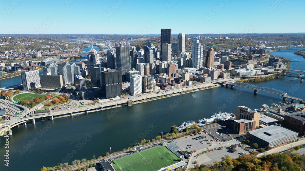 Pittsburgh Triangle in the Fall Pittsburgh Triangle in the Fall