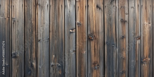 Wallpaper Mural aged brown rustic dark weathered wooden texture - wood backdrop Torontodigital.ca