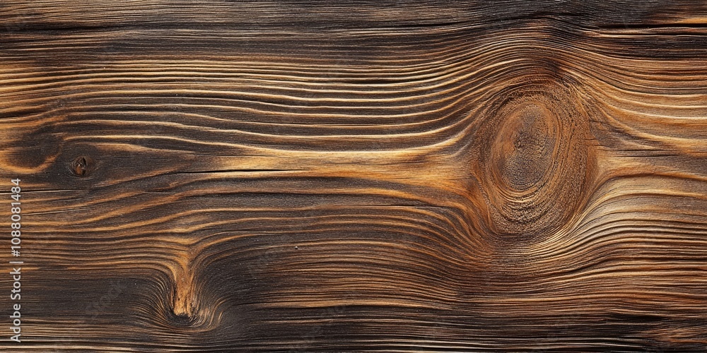 Fototapeta premium Wood texture. Background featuring wood for design and decoration. Natural brown wooden board.