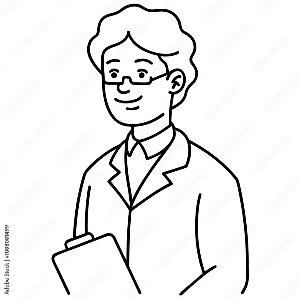 man psychiatrist demonstrates clipboard man psychiatrist demonstrates clipboard