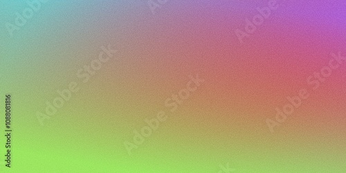 Grainy noise texture background, abstract vibrant glowing color gradient shape with backdrop, dark and light banner poster header cover wallpaper design. Neon paper metallic bright pattern