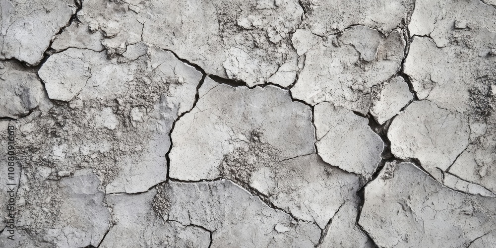 cracked cement with a gray surface layer serving as a background for design cracked cement with a gray surface layer serving as a background for design