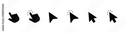 Mouse Cursors and Pointers icon set
