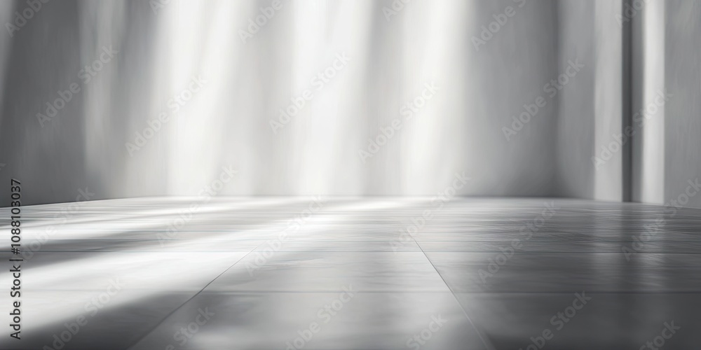 Blurred abstract studio background with a grey gradient. Blurred abstract studio background with a grey gradient.