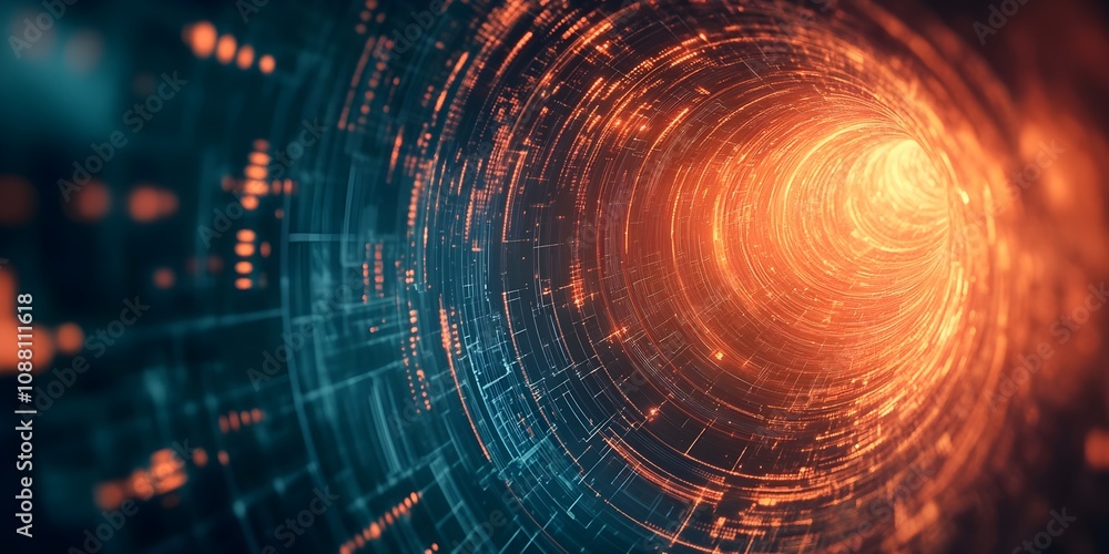 Obraz premium Abstract Futuristic Background