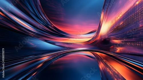 Abstract Futuristic Background