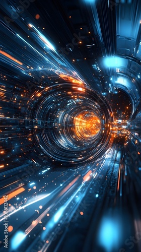 Abstract Futuristic Background