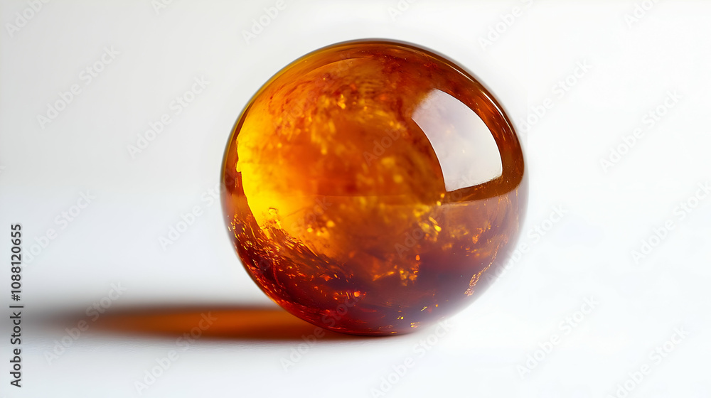 Amber Sphere: A Realistic Image Amber Sphere: A Realistic Image