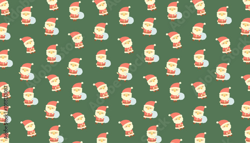 Wallpaper Mural サンタクロース 壁紙 背景素材 ベクター Torontodigital.ca