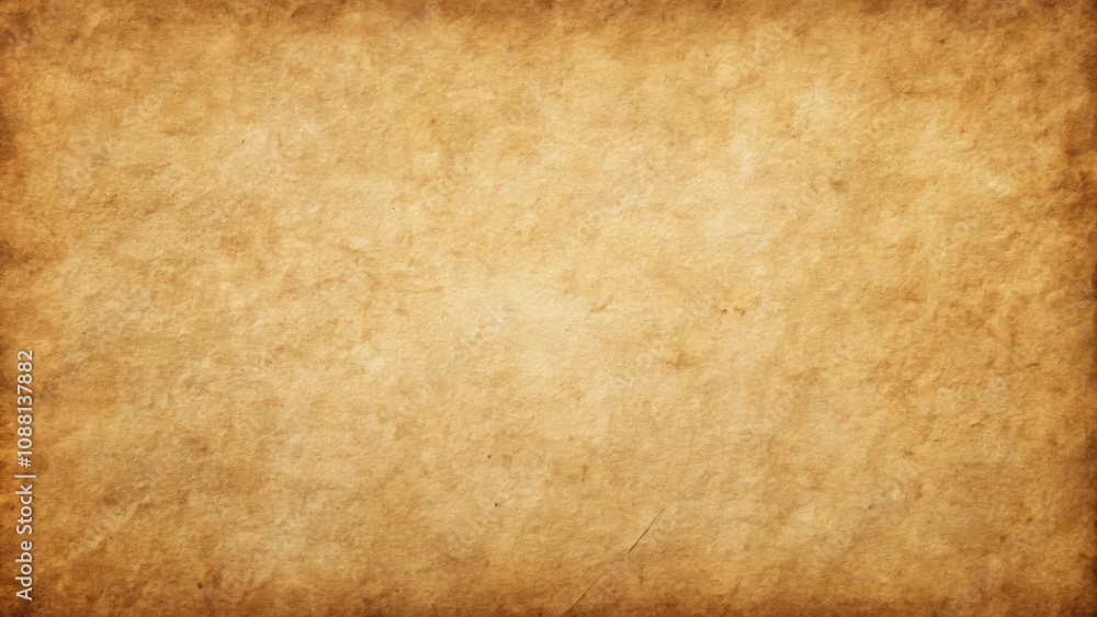 Fototapeta premium Old brown paper texture background perfect for vintage designs, vintage, aged, antique, rustic, weathered, grunge, parchment