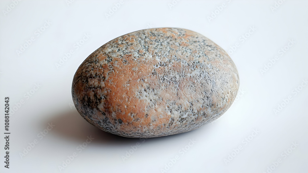 Smooth River Rock: A Realistic Image Smooth River Rock: A Realistic Image