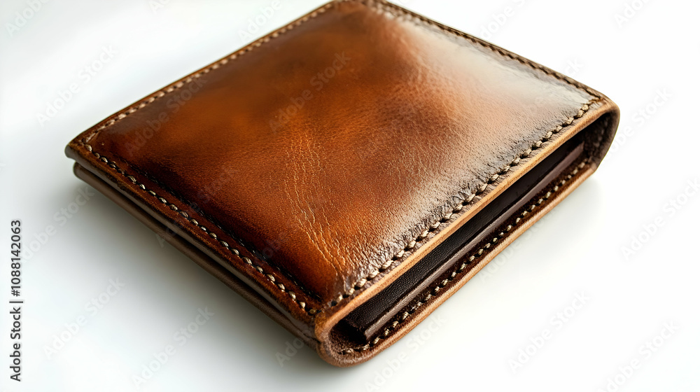 Brown Leather Wallet Product Photography Brown Leather Wallet Product Photography