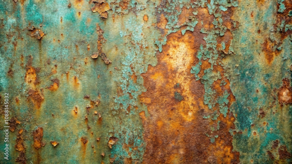Close up of weathered metal surface with textured patina, rusty, grunge, vintage, abstract, background, close up, texture Close up of weathered metal surface with textured patina, rusty, grunge, vintage, abstract, background, close up, texture