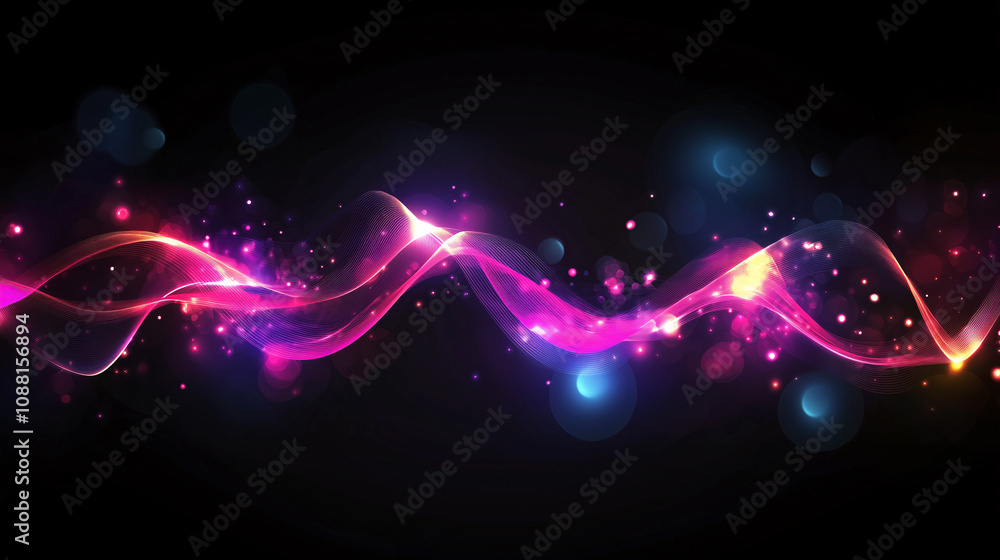 abstract background with glowing lines abstract background with glowing lines