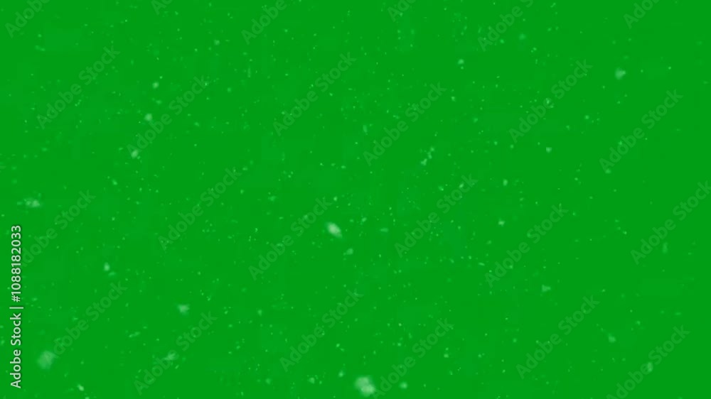 Snow Falling, Green screen Background. Isolated white flakes falling. Winter, Christmas. Snow Falling, Green screen Background. Isolated white flakes falling. Winter, Christmas.