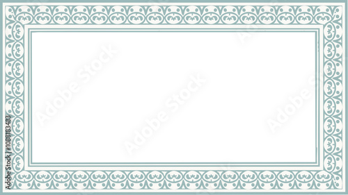 네모 액자 벡터 일러스트