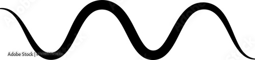 Line stripes elements, spiral, curve, wavy