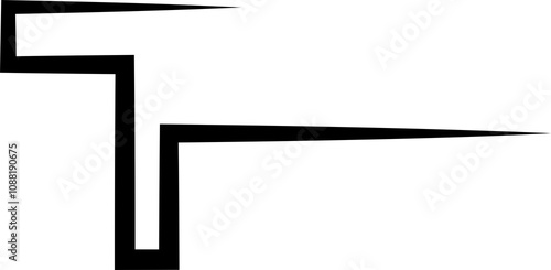 Line stripes elements, spiral, curve, wavy