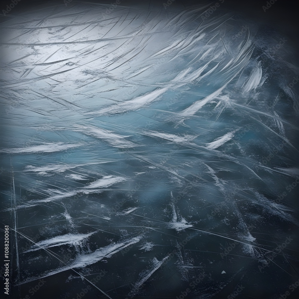 hockey ice texture Generative AI hockey ice texture Generative AI