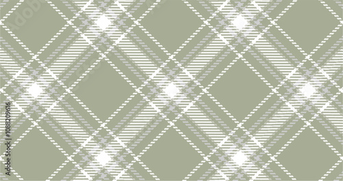 Vector checkered pattern. Tartan, textured seamless twill for flannel shirts, duvet covers, other autumn winter textile mills. Vector Format