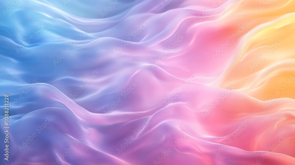 Abstract colorful wavy background with blue, purple, pink, orange, and yellow colors. Abstract colorful wavy background with blue, purple, pink, orange, and yellow colors.