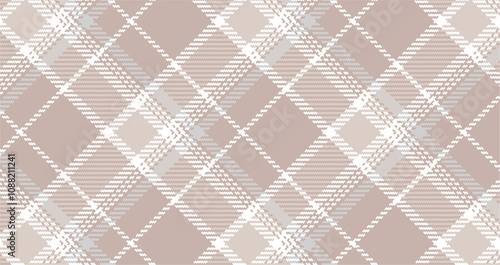 Vector checkered pattern. Tartan, textured seamless twill for flannel shirts, duvet covers, other autumn winter textile mills. Vector Format