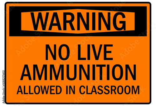 No weapon and drug in school