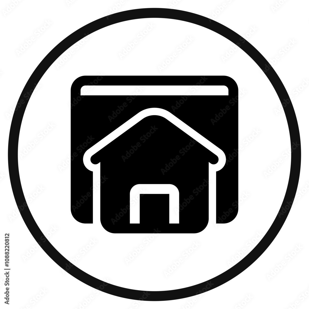 Editable homepage, landing page vector icon. Part of a big icon set family. Perfect for web and app interfaces, presentations, infographics, etc Editable homepage, landing page vector icon. Part of a big icon set family. Perfect for web and app interfaces, presentations, infographics, etc
