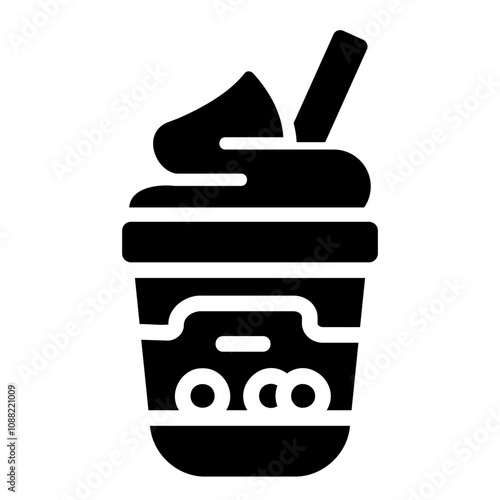 yoghurt Solid icon