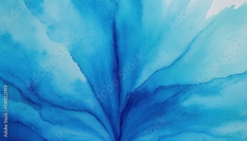 Wallpaper Mural Blue watercolor abstract background 5678 Torontodigital.ca