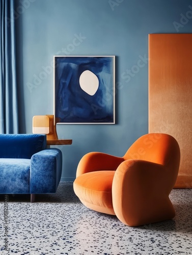 Modern Living Room Interior...