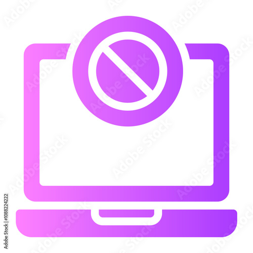 ad blocker gradient icon