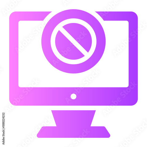 ad blocker gradient icon