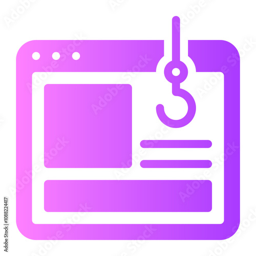 clickbait gradient icon