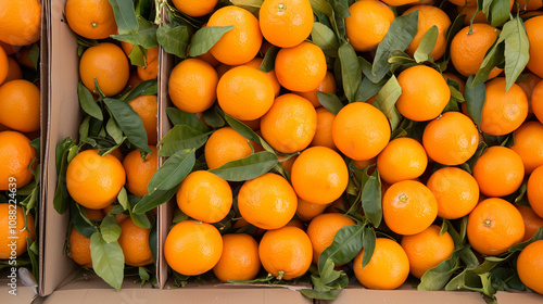 Fresh Citrus Harvest: A clo...