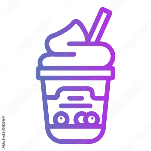 yoghurt Gradient icon