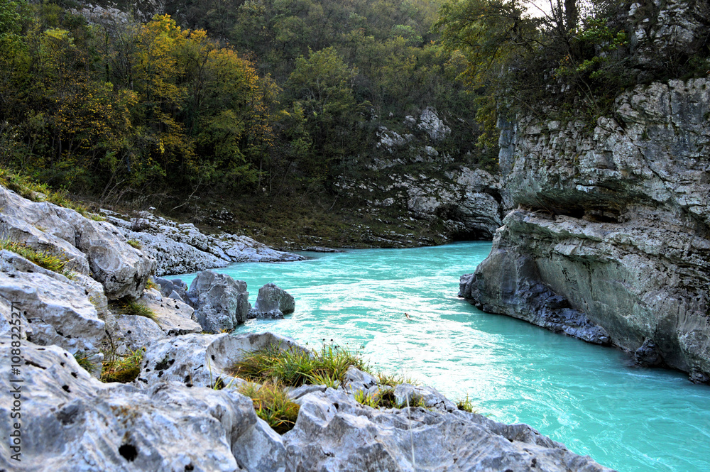 Fototapeta premium rocks in the sea