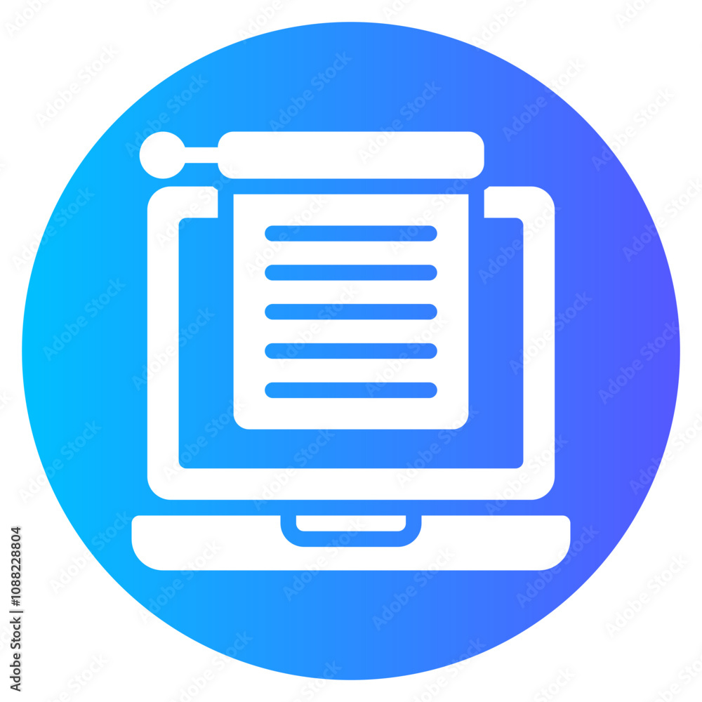 copywriting gradient icon copywriting gradient icon